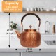 Copper Tea Kettle Stripes 1500ml/51oz