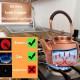 Copper Tea Kettle Stripes 1500ml/51oz