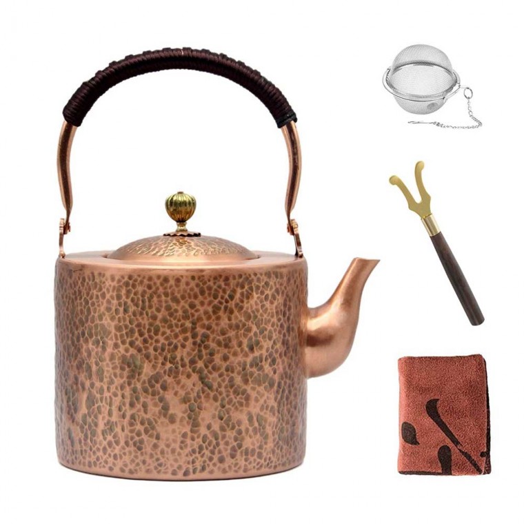 Copper Teapot With Infuser 2000ml/67oz