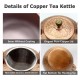 Copper Tea Kettle With Infuser 1500ml/51oz