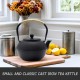 Cast Iron Teapot Set With Trivet 1200ml/40.6oz