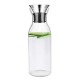 Glass Carafe With Flip-Drip Lid 1000ml Glass Carafe With Flip-Drip Lid 1000ml