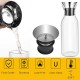 Glass Carafe With Flip-Drip Lid 1000ml Glass Carafe With Flip-Drip Lid 1000ml