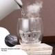 Cute Bear Double Wall Glass Cup 450ml Cute Bear Double Wall Glass Cup 450ml