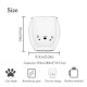 Cute Bear Double Wall Glass Cup 450ml Cute Bear Double Wall Glass Cup 450ml